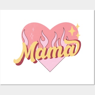 Mom Valentines Day Gift Posters and Art
